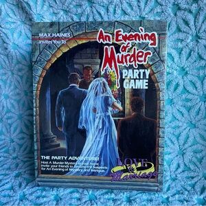 Vintage Max Haines An Evening Of Murder Party game board game Love & Marriage